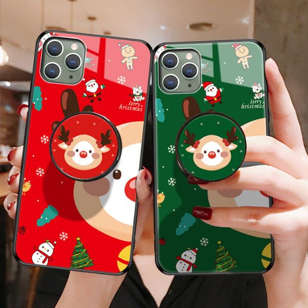 wholesale christmas glass kickstand case with holder/stand for iphone 11 pro 6 7 8 plus xr xs max phone back cover
wholesale christmas glass kickstand case with holder/stand for iphone 11 pro 6 7 8 plus xr xs max phone back cover