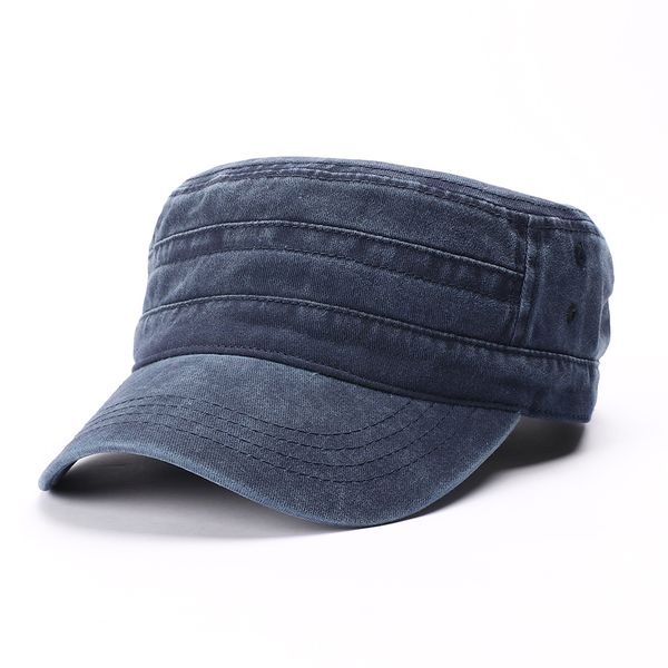 helisopus мужская мода военный cap новый омывается vintage flat cap регулируемая военных головных уборов для мужчин аксессуары, Blue;gray
helisopus мужская мода военный cap новый омывается vintage flat cap регулируемая военных головных уборов для мужчин аксессуары, Blue;gray