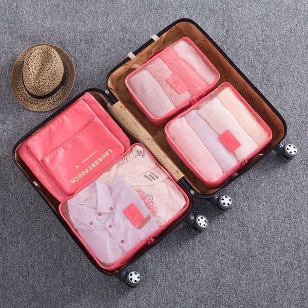 ljl 6pcs/set travel bag high capacity clothes tidy pouch luggage organizer portable container waterproof
ljl 6pcs/set travel bag high capacity clothes tidy pouch luggage organizer portable container waterproof