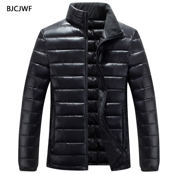 bjcjwf winter autumn coat men slim fit cotton padded jacket standing collar casual parka classic outwear veste homme male coats, Black
bjcjwf winter autumn coat men slim fit cotton padded jacket standing collar casual parka classic outwear veste homme male coats, Black