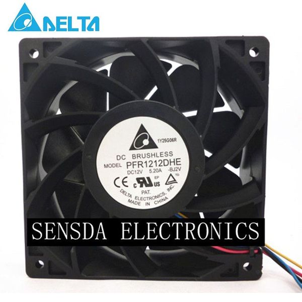 delta pfr1212dhe 12v 12038 5.2a 7400rpm 254cfm 68.5dba super car booster violence 120*120*38mm cooling fan 4-pin
delta pfr1212dhe 12v 12038 5.2a 7400rpm 254cfm 68.5dba super car booster violence 120*120*38mm cooling fan 4-pin