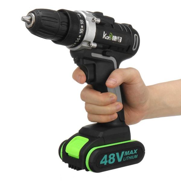 electric drill 48v cordless18+1 torque adjustment driver drilling screwdriver 2 li-ion battery toolkit powerful driling tool
electric drill 48v cordless18+1 torque adjustment driver drilling screwdriver 2 li-ion battery toolkit powerful driling tool