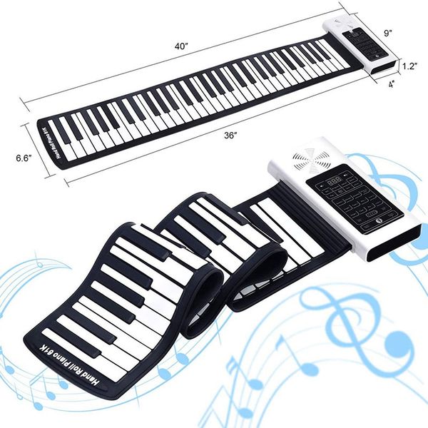 electric roll up piano portable foldable 61 keys electronic music keyboard piano battery or usb powered with louder speaker
electric roll up piano portable foldable 61 keys electronic music keyboard piano battery or usb powered with louder speaker