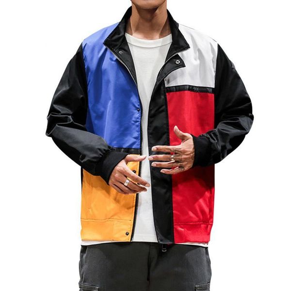 patchwork color bomber jacket for men army autumn oversized jackets male fitness hip hop fashion casual streetwear coats young m-5xl, Black;brown
patchwork color bomber jacket for men army autumn oversized jackets male fitness hip hop fashion casual streetwear coats young m-5xl, Black;brown