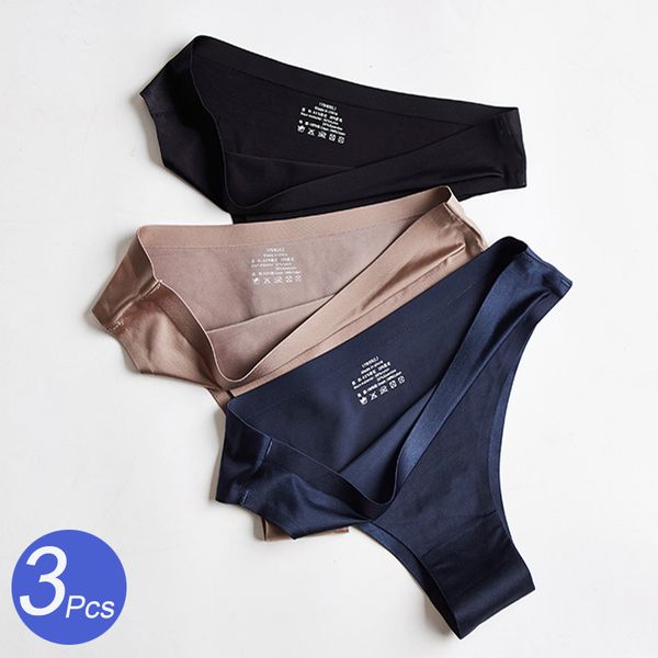 women's panties 3pcs/lot women ice silk g-string underwear t-back seamless woman thong low rise lady lingerie intimates tanga, Black;pink
women's panties 3pcs/lot women ice silk g-string underwear t-back seamless woman thong low rise lady lingerie intimates tanga, Black;pink