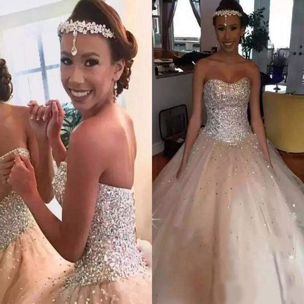2020 new sweetheart quinceanera dresses sleeveless ball gowns princess beading crystal tulle back formal evening gowns prom dresses, Blue;red
2020 new sweetheart quinceanera dresses sleeveless ball gowns princess beading crystal tulle back formal evening gowns prom dresses, Blue;red