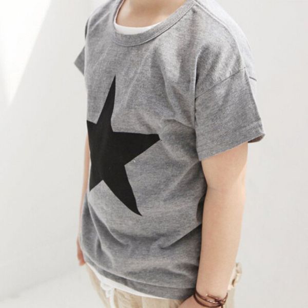 kids cotton boys girls t shirt summer casual kids comfortable clothes start print t-shirts, Blue
kids cotton boys girls t shirt summer casual kids comfortable clothes start print t-shirts, Blue