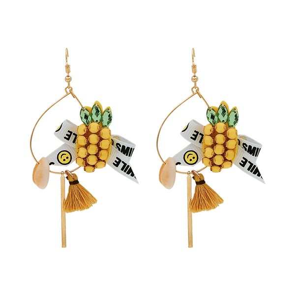 bow simple sweet temperament pineapple earrings tassel personality long paragraph wild simple earrings female, Silver
bow simple sweet temperament pineapple earrings tassel personality long paragraph wild simple earrings female, Silver