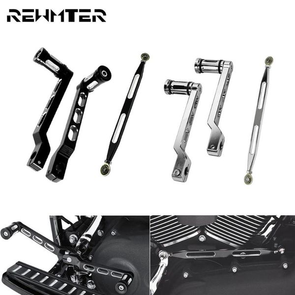 motorcycle pedal heel toe gear shifter shift lever w/ shift peg & 330mm linkage lever for softail touring road king glide
motorcycle pedal heel toe gear shifter shift lever w/ shift peg & 330mm linkage lever for softail touring road king glide
