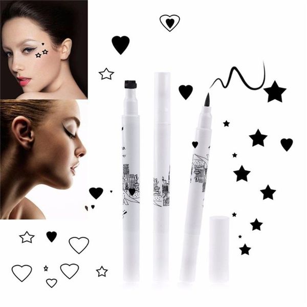 1 pcs с 2-х сторон модный черный водонепроницаемый жидкая подводка карандаш maquillaje star форме сердца dot stamp татуировки
1 pcs с 2-х сторон модный черный водонепроницаемый жидкая подводка карандаш maquillaje star форме сердца dot stamp татуировки