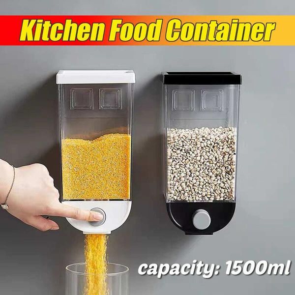 storage bottles & jars 1500ml box kitchen wall-mounted tank plastic container airtight
storage bottles & jars 1500ml box kitchen wall-mounted tank plastic container airtight