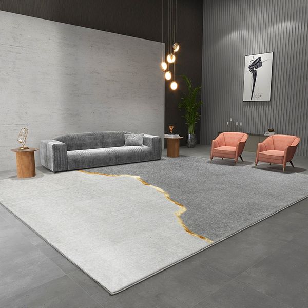nordic light luxury gold line carpet for living room home thick polypropylene rug for bedside bedroom carpet modern floor mat
nordic light luxury gold line carpet for living room home thick polypropylene rug for bedside bedroom carpet modern floor mat