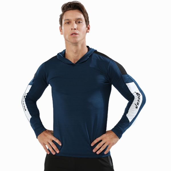 brand men long sleeve hood t shirt slim fit gym sport running quick-dry training bodybuilding workout breathable male hoodies, Black;blue
brand men long sleeve hood t shirt slim fit gym sport running quick-dry training bodybuilding workout breathable male hoodies, Black;blue