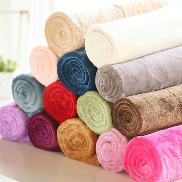 50*70cm warm flannel fleece towel blankets soft solid blankets bedspread plush winter summer throw blanket for bed sofa ljja3225-23
50*70cm warm flannel fleece towel blankets soft solid blankets bedspread plush winter summer throw blanket for bed sofa ljja3225-23