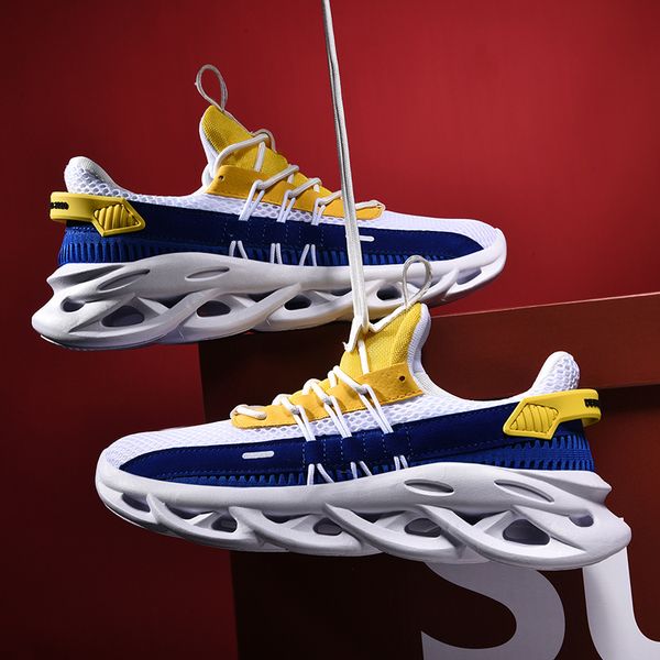 men shoes jogging sneakers for men summer mesh casual sport sock shoes lace-up outdoor running man skecher basket, Black