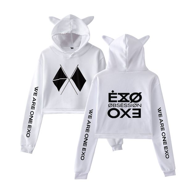 kpop exo new album 2019 sixth album obsession we are one exo print fashion cat ears women hoodies sweatshirt clothes, Black
kpop exo new album 2019 sixth album obsession we are one exo print fashion cat ears women hoodies sweatshirt clothes, Black