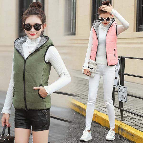 winter solid color hooded casual zipper detachable cap vest jacket fashion waistcoat 2020 autumn and winter new style hoodies, White
winter solid color hooded casual zipper detachable cap vest jacket fashion waistcoat 2020 autumn and winter new style hoodies, White