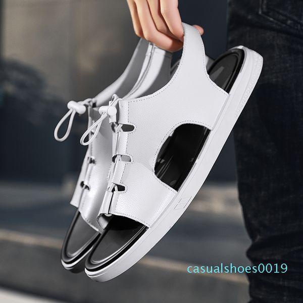 leather sandals men casual shoes beach sandals outdoor dropshipping sandalias hombre light 2020 mens gladiator summer c19, Black
leather sandals men casual shoes beach sandals outdoor dropshipping sandalias hombre light 2020 mens gladiator summer c19, Black