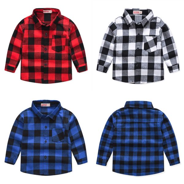 kids boys plaid shirts toddler baby classic cotton long sleeve kids casual clothes boy casual wear teens leisure outfits 06, White;black
kids boys plaid shirts toddler baby classic cotton long sleeve kids casual clothes boy casual wear teens leisure outfits 06, White;black