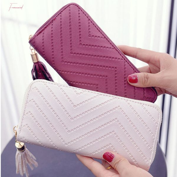 women long wallet lady leather wallet clutch handbag checkbook purse tassel purse women long leather wallet, Red;black
women long wallet lady leather wallet clutch handbag checkbook purse tassel purse women long leather wallet, Red;black