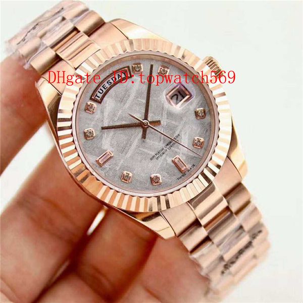 diamond mens watch wristwatch 18k rose gold watch swiss 3255 automatic mechanical 28800 vph date day display sapphire water resistant, Slivery;brown
diamond mens watch wristwatch 18k rose gold watch swiss 3255 automatic mechanical 28800 vph date day display sapphire water resistant, Slivery;brown