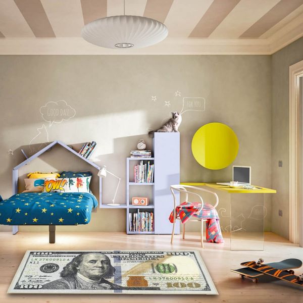 carpets creative non-slip area rug modern home decorative funny dollar printed carpet one hundred printing
carpets creative non-slip area rug modern home decorative funny dollar printed carpet one hundred printing