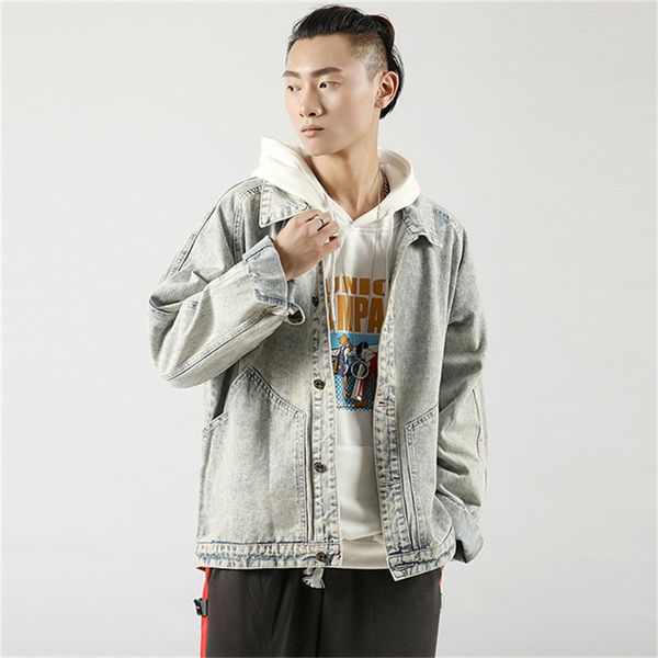 men's jackets spring 2019 new denim jacket korean trends spring light blue denim jacket more sizes s-xxxl, Black;brown
men's jackets spring 2019 new denim jacket korean trends spring light blue denim jacket more sizes s-xxxl, Black;brown