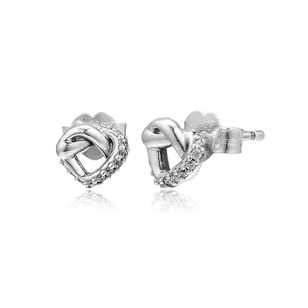 2019 mother's day earrings 925 sterling silver knotted heart stud earrings for women european style jewelry original fashion, Golden;silver
2019 mother's day earrings 925 sterling silver knotted heart stud earrings for women european style jewelry original fashion, Golden;silver