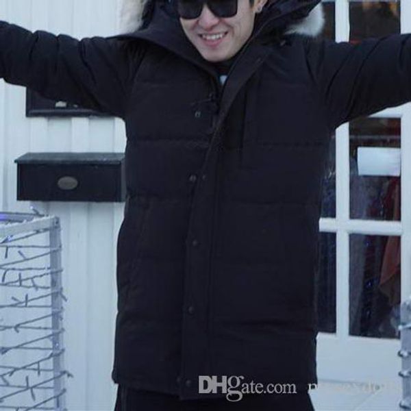 зима вниз ветровки теплых мужчин толстовка мода cg дизайнер мех длинных carson куртка толстой outwear пальто открытый человек теплого 2 ветр, Black
зима вниз ветровки теплых мужчин толстовка мода cg дизайнер мех длинных carson куртка толстой outwear пальто открытый человек теплого 2 ветр, Black