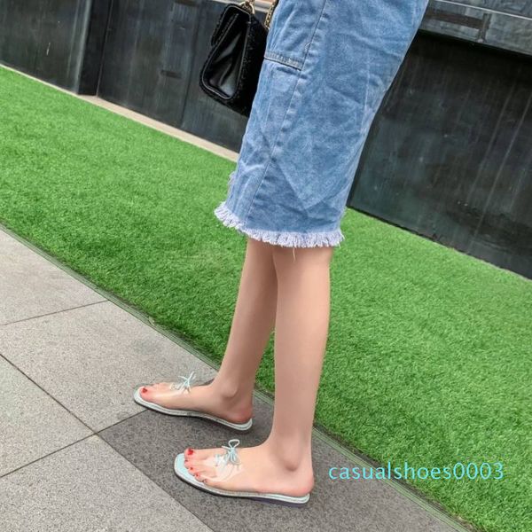 fitwee size 29-43 summer slippers sandals fashion clear transparent bowknot flat heels shoes flip-flops outdoor beach shoes c03, Black
fitwee size 29-43 summer slippers sandals fashion clear transparent bowknot flat heels shoes flip-flops outdoor beach shoes c03, Black