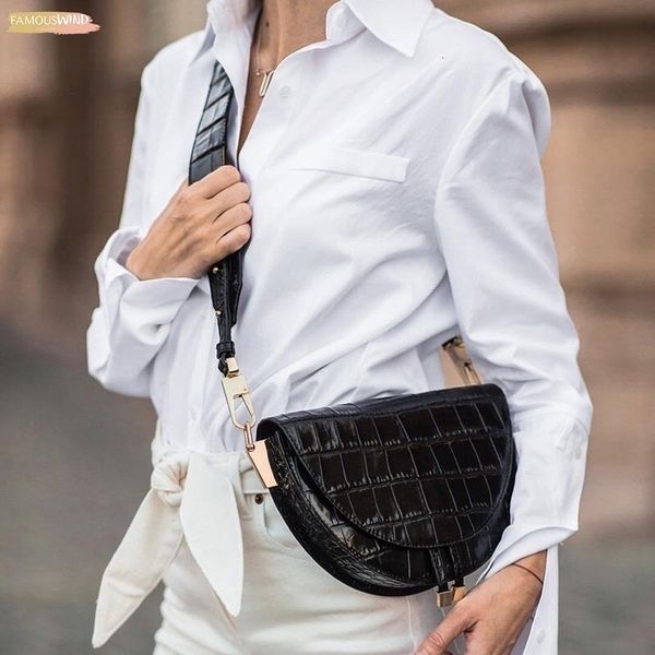 fashion alligator saddle bag for women shoulder bags design round handbag ladies messenger bags torebki damskie
fashion alligator saddle bag for women shoulder bags design round handbag ladies messenger bags torebki damskie