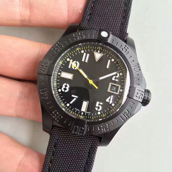 2020 the new sports watch v173104t 48 mm black dial 2813 automatic movement nylon strap men's mechanical watch ship, Slivery;brown
2020 the new sports watch v173104t 48 mm black dial 2813 automatic movement nylon strap men's mechanical watch ship, Slivery;brown