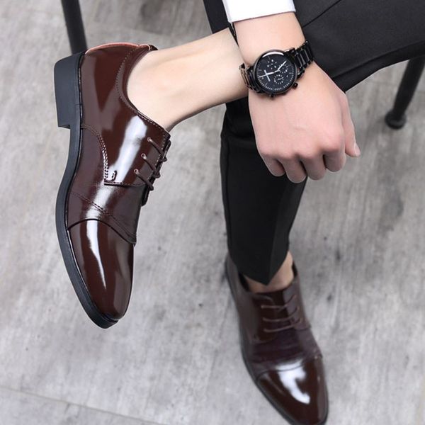 genuine leather shoes men formal elevator shoes for men leather dress shoes pointed toe lacing height increasing 6 cm mens wedding shoe, Black
genuine leather shoes men formal elevator shoes for men leather dress shoes pointed toe lacing height increasing 6 cm mens wedding shoe, Black