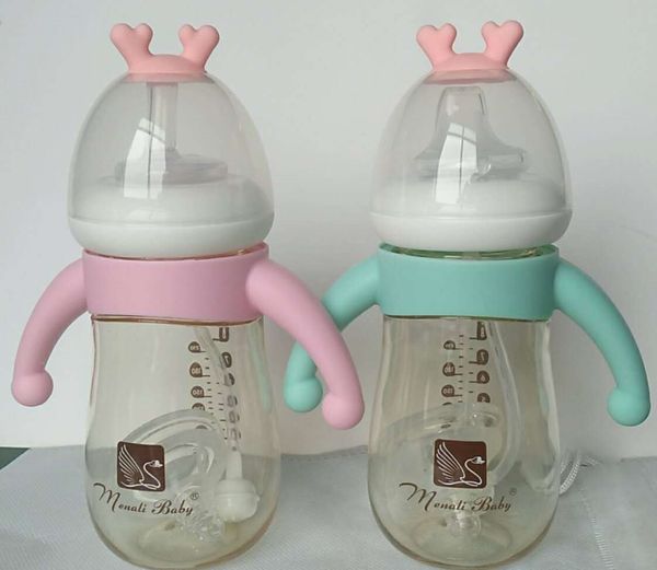 ppsu with a straw and a of dual-purpose newborn baby arc and tooth milk milk bottle straw bottle cover handle nipple anti-flatulence
ppsu with a straw and a of dual-purpose newborn baby arc and tooth milk milk bottle straw bottle cover handle nipple anti-flatulence
