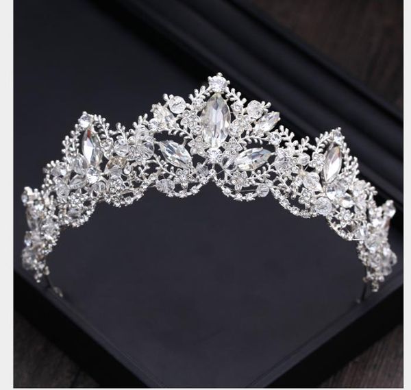 new korean princess of the atmosphere crown wedding sweet birthday hair ornaments wedding garment, Slivery;golden
new korean princess of the atmosphere crown wedding sweet birthday hair ornaments wedding garment, Slivery;golden
