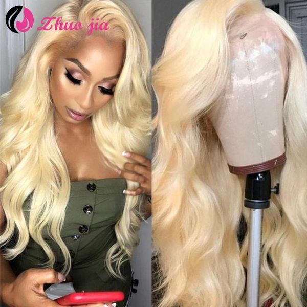zhuo jia 613 body wave lace front wig 13x4 brazilian human hair wigs 150% density remy blonde lace front human hair wigs, Black;brown
zhuo jia 613 body wave lace front wig 13x4 brazilian human hair wigs 150% density remy blonde lace front human hair wigs, Black;brown