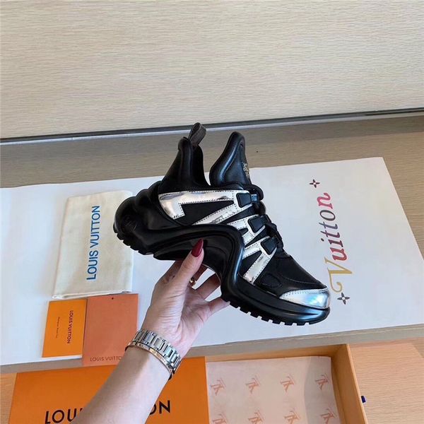 luxury design flat women's shoes casual boots platform sneakers women spring thick bottom daddy shoes casual breathing shoes 35-40 a11, Black
luxury design flat women's shoes casual boots platform sneakers women spring thick bottom daddy shoes casual breathing shoes 35-40 a11, Black