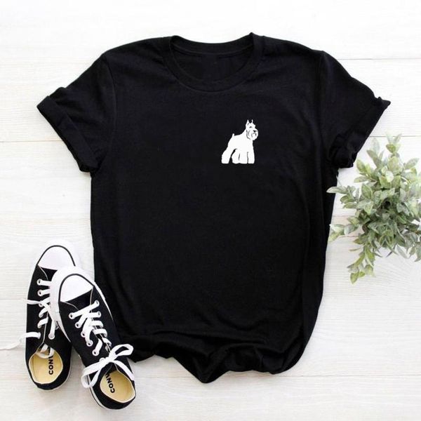 funny cute schnauzer print cotton t shirts for women dog lovers girlfriend graphic tees summer casual female, White
funny cute schnauzer print cotton t shirts for women dog lovers girlfriend graphic tees summer casual female, White