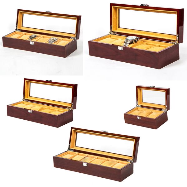 watch organizer with 6 slots watch box velvet pillow watches storage case with lock fathers mothers birthday presents, Black;blue
watch organizer with 6 slots watch box velvet pillow watches storage case with lock fathers mothers birthday presents, Black;blue
