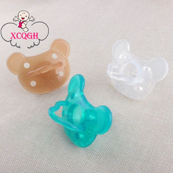 xcqgh 1pcs grade silicone pacifier nipples 3 colors dummy nipple boy girl baby soother
xcqgh 1pcs grade silicone pacifier nipples 3 colors dummy nipple boy girl baby soother