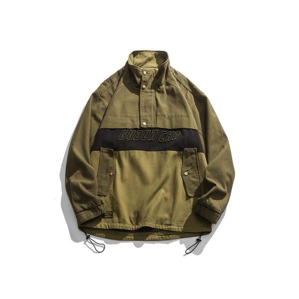 mens new arrival stand collar loose jackets side pocket hip hop split joint loose pullover tide coat male, Black;brown
mens new arrival stand collar loose jackets side pocket hip hop split joint loose pullover tide coat male, Black;brown