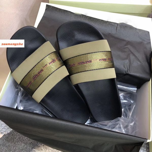 new luxury designer off casual shoes indoor beach slippers white printing lovers slippers, Black
new luxury designer off casual shoes indoor beach slippers white printing lovers slippers, Black
