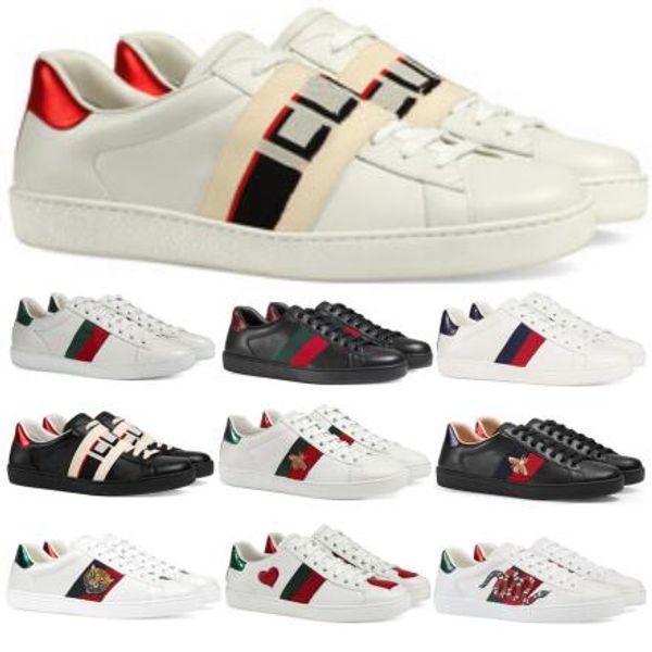 mens designer classic ace embroidered sneakers womens ace low-silhouette gold embroidered bee kingsnake tiger applique casual shoes, Black
mens designer classic ace embroidered sneakers womens ace low-silhouette gold embroidered bee kingsnake tiger applique casual shoes, Black