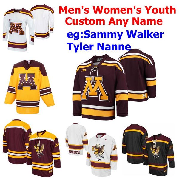 custom minnesota golden gophers college hockey jerseys men's sampo ranta jersey mat robson sammy walker ben brinkman tyler nanne stitch, Black;red 
custom minnesota golden gophers college hockey jerseys men's sampo ranta jersey mat robson sammy walker ben brinkman tyler nanne stitch, Black;red