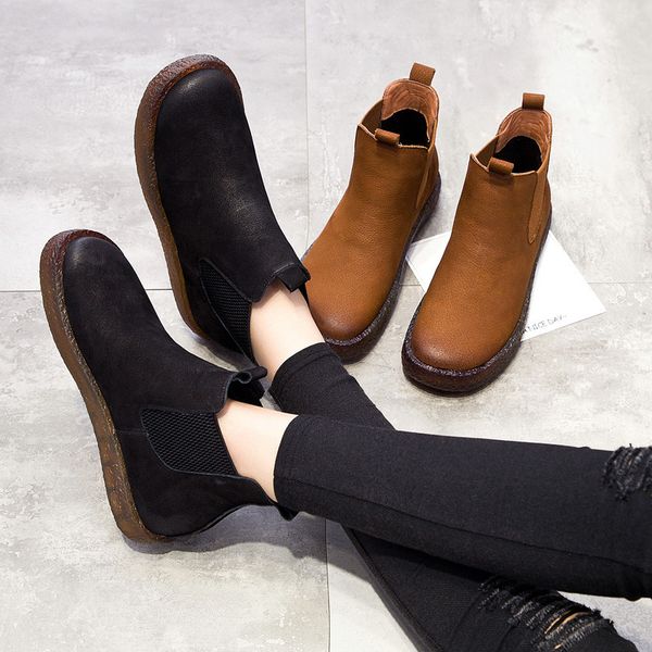 handmade martin boots women brand genuine cow leather plus size004 autumn winter ankle boots fashion shoes woman
handmade martin boots women brand genuine cow leather plus size004 autumn winter ankle boots fashion shoes woman