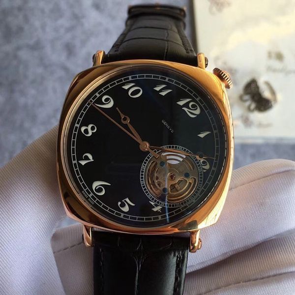 new historiques american 1921 40mm black dial automatic tourbillon mens watch rose gold case leather strap gents watches, Slivery;brown
new historiques american 1921 40mm black dial automatic tourbillon mens watch rose gold case leather strap gents watches, Slivery;brown