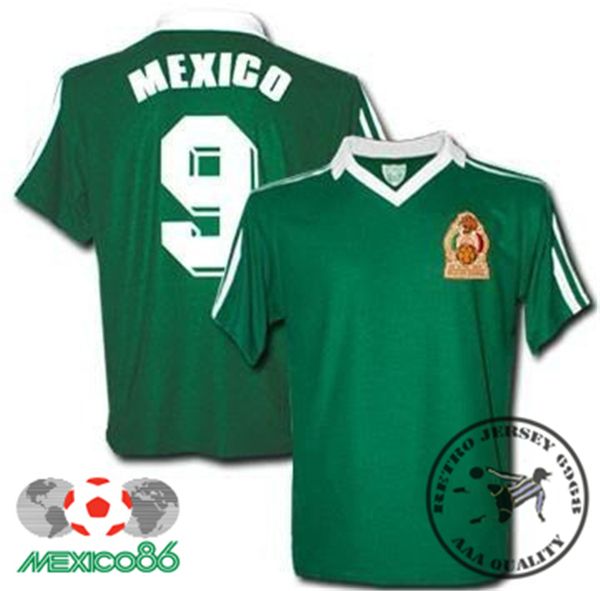 1986 mexico home retro shirts hugo sánchez francisco javier cruz raúl servín old jersey, Black;yellow
1986 mexico home retro shirts hugo sánchez francisco javier cruz raúl servín old jersey, Black;yellow