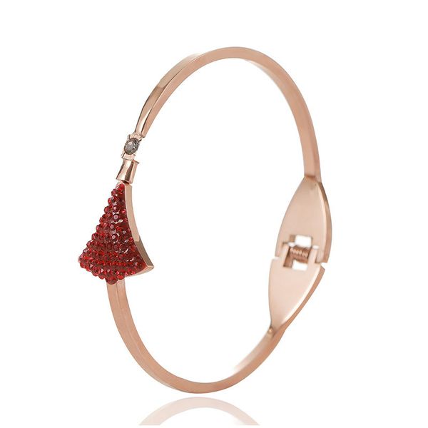 new color skirt grade titanium steel fashion jewelry female accessories bangle rose gold bracelet girl wristlet jewel women, Black
new color skirt grade titanium steel fashion jewelry female accessories bangle rose gold bracelet girl wristlet jewel women, Black