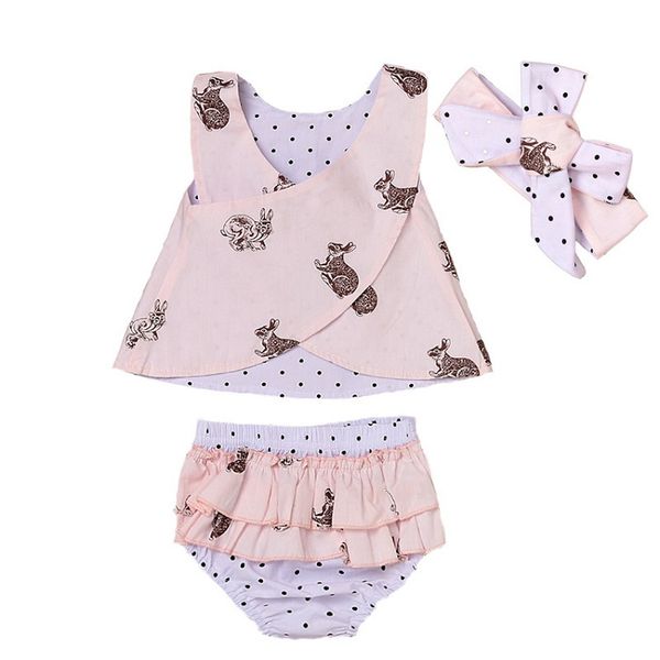 baby girls bunny rabbit printed sleeveless vest +shorts bottoms+headband 3pcs outfit easter clothing set fashion kids summer clothes, White
baby girls bunny rabbit printed sleeveless vest +shorts bottoms+headband 3pcs outfit easter clothing set fashion kids summer clothes, White