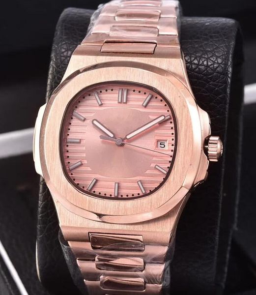 6 colors nautilus mens date watch 5711-1r-001 transparent back 18k rose gold automatic machinery movement men's watches, Slivery;brown
6 colors nautilus mens date watch 5711-1r-001 transparent back 18k rose gold automatic machinery movement men's watches, Slivery;brown